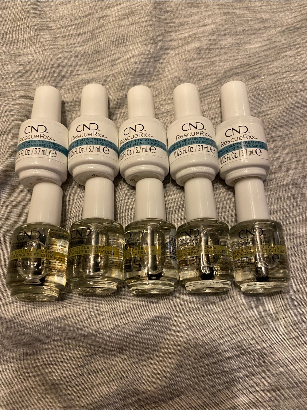 CND Solar Oil Nail & Cuticle Conditioning Oil & Keratin Treatment 5 of Each NEW